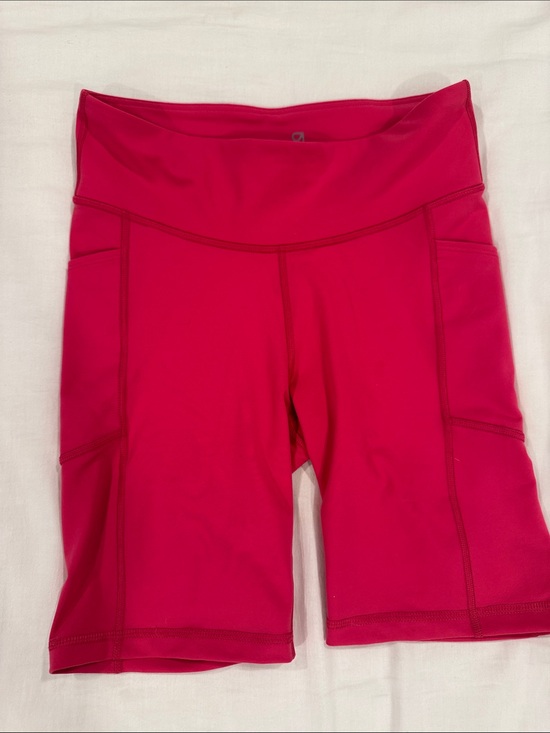 GAP Pants - GAP Fuchsia High-Rise Bike Shorts with Side Pockets